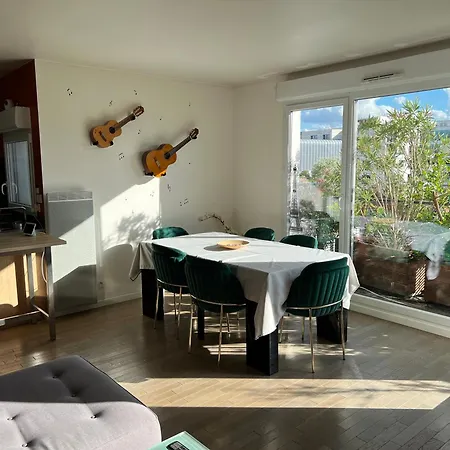 Apartman Duplex Terrasse Au Soleil Párizs