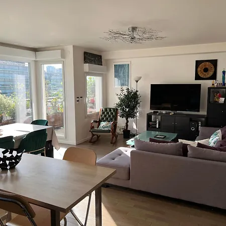 Duplex Terrasse Au Soleil Apartman Párizs