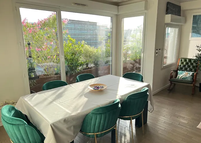Duplex Terrasse Au Soleil * Paříž