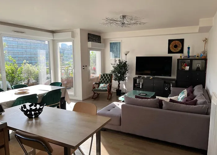 Duplex Terrasse Au Soleil Апартаменты Париж